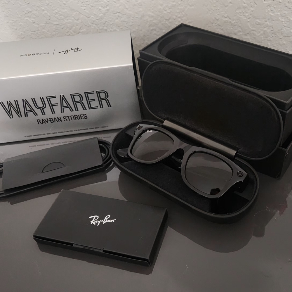 Ray-ban Meta Facebook stories Smart Glasses